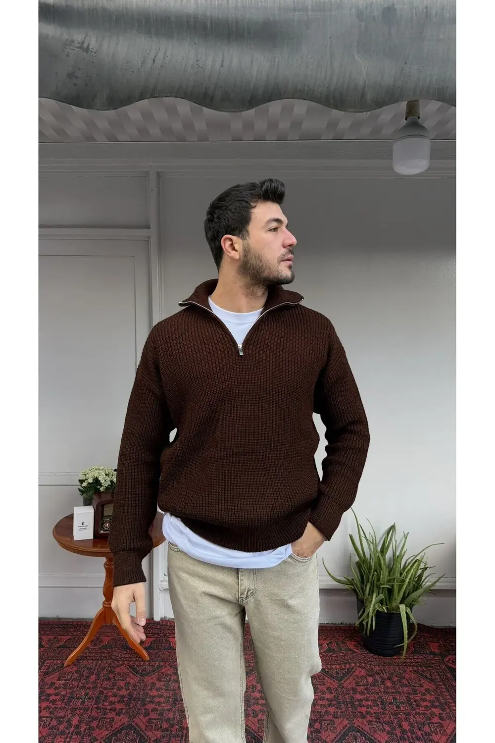 Retro Yarım Fermuar Retro Yarım Fermuar