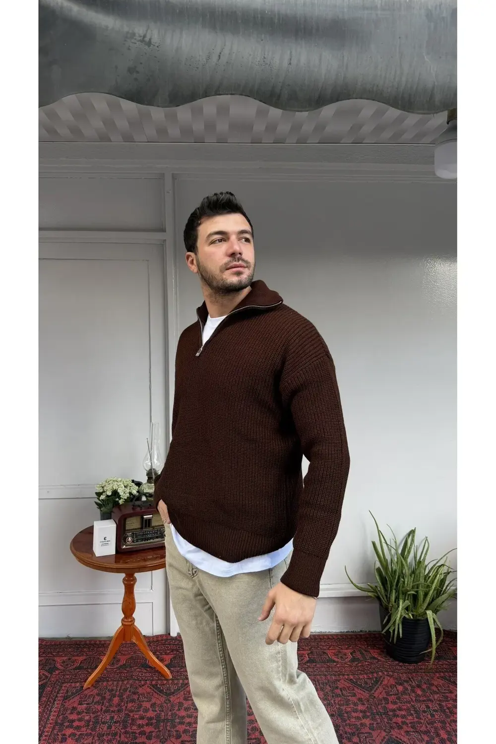 Retro Yarım Fermuar Retro Yarım Fermuar