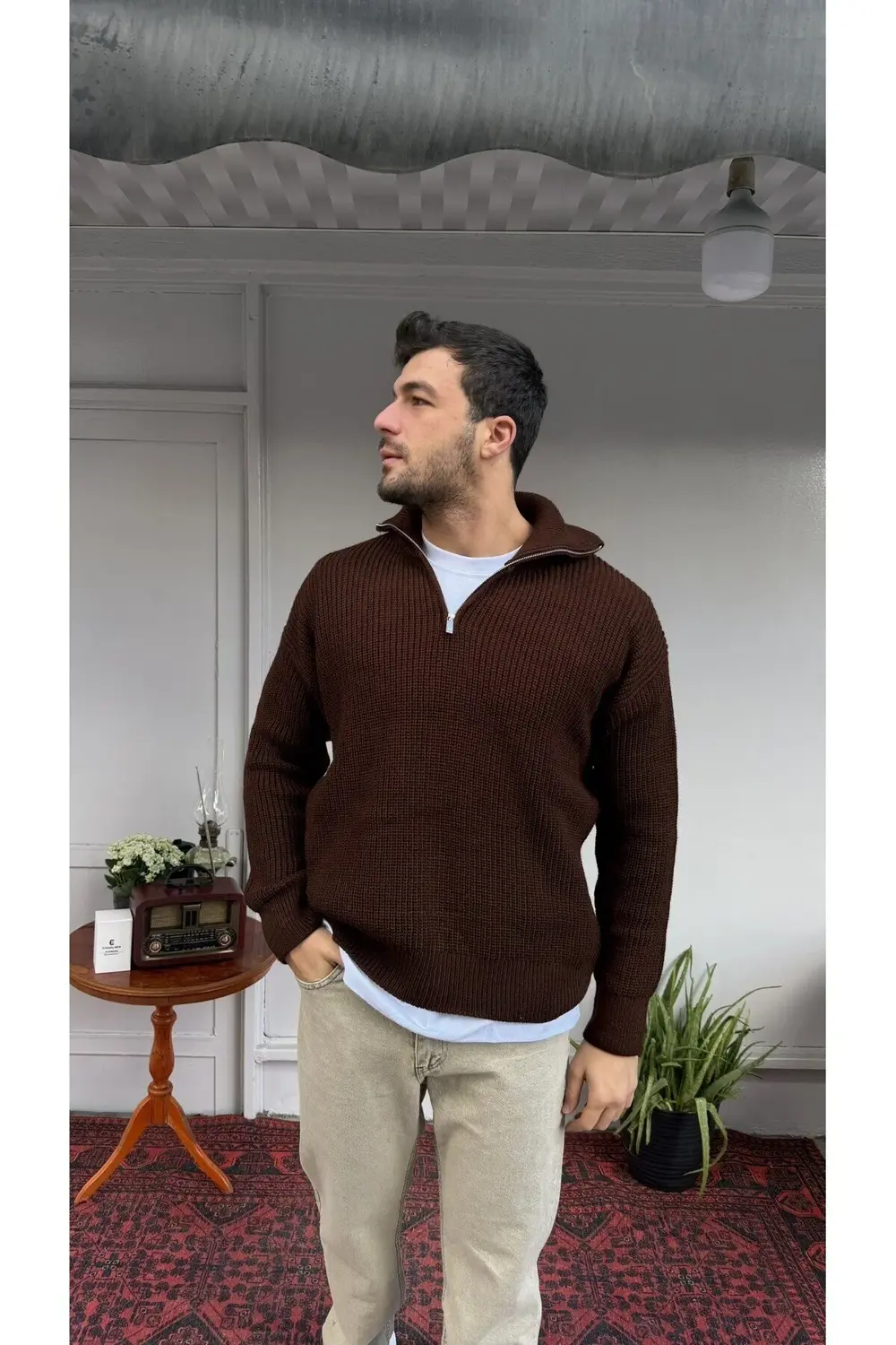 Retro Yarım Fermuar Retro Yarım Fermuar