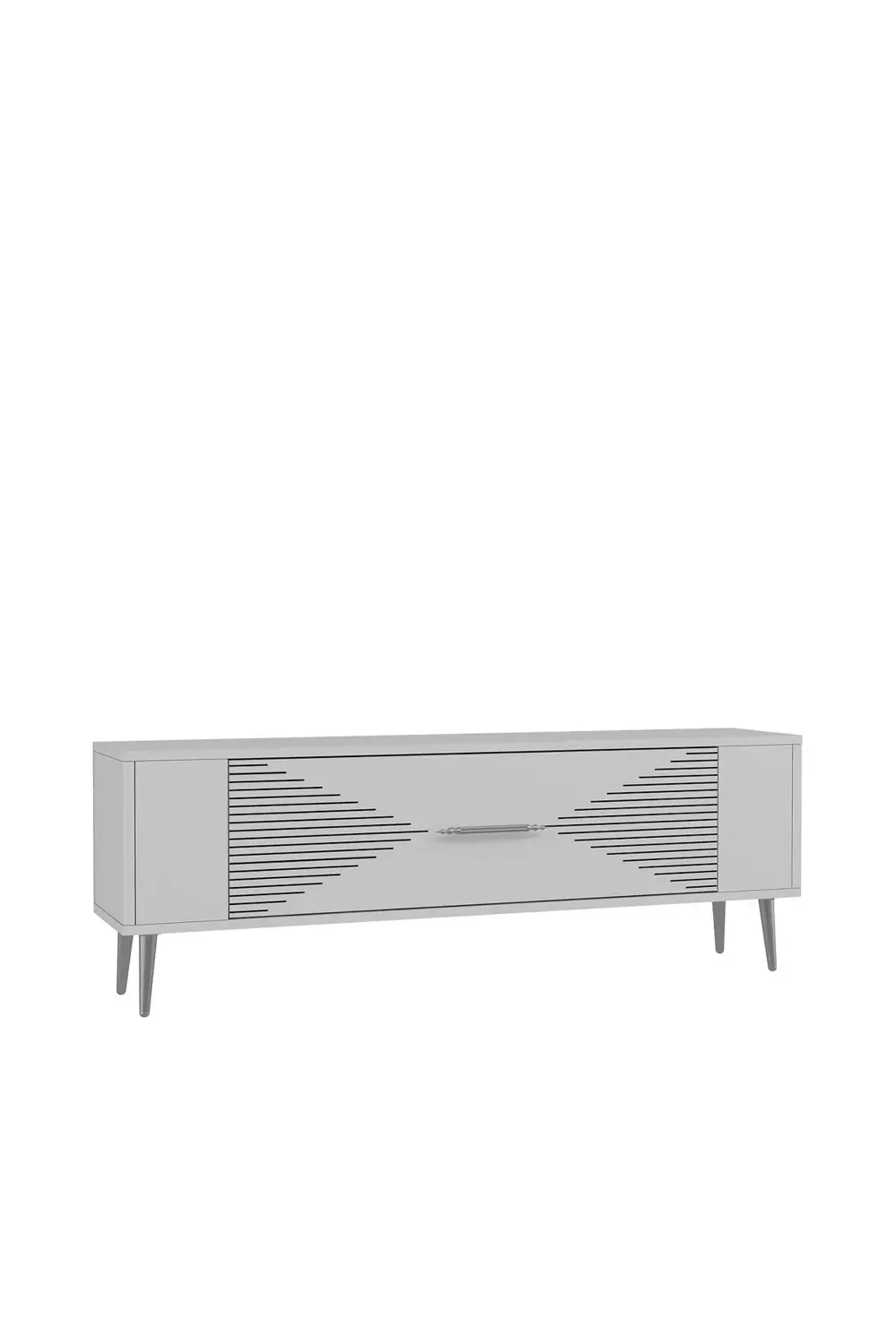 RETROL1CT  TV SEHPASI BEYAZ-GÜMÜŞ