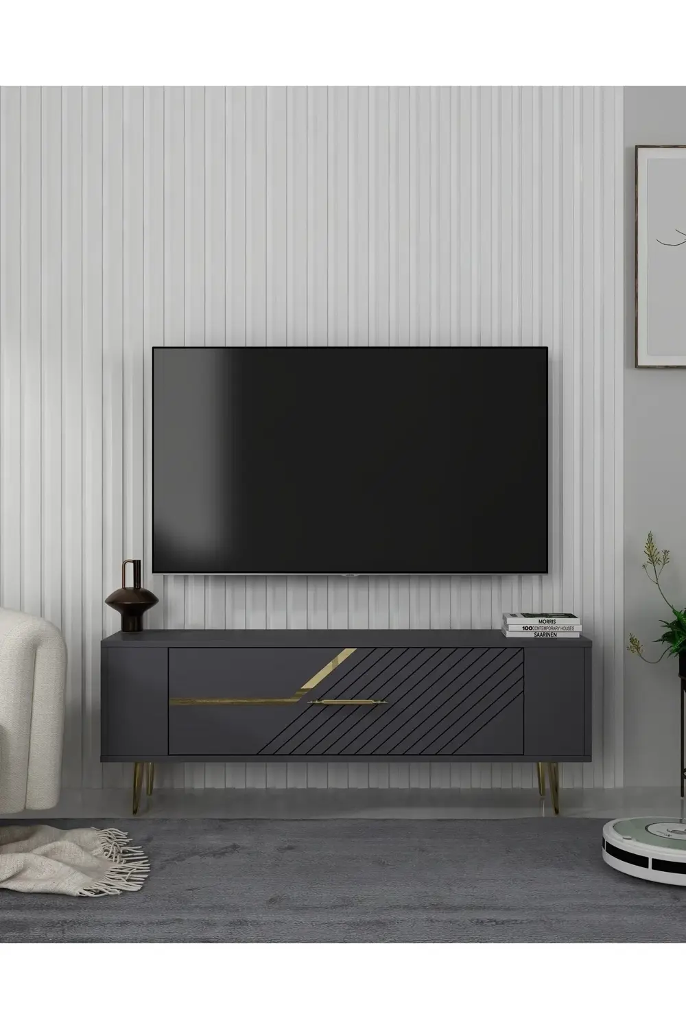 RETROLP5CT TV SEHPASI ANTRASİT