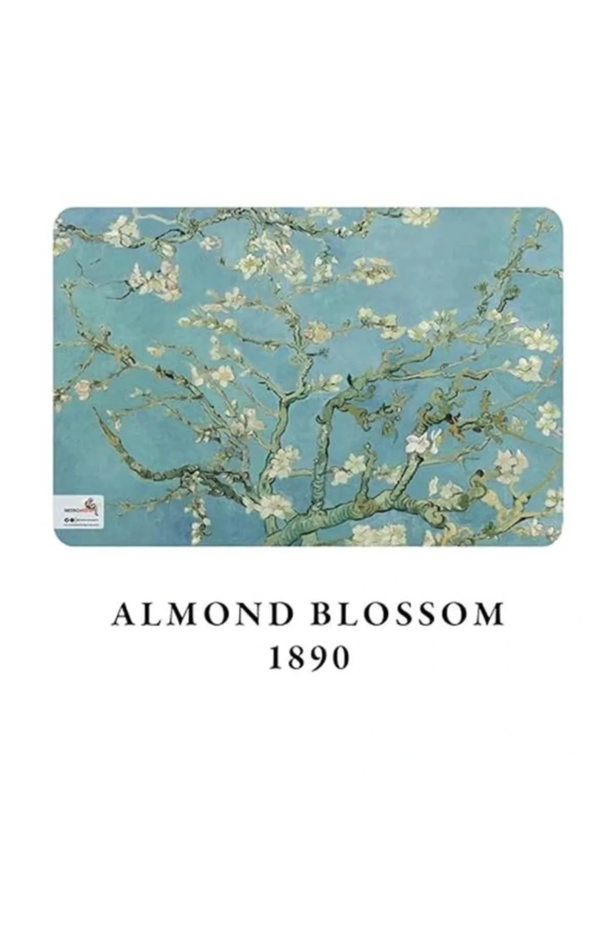 Retronote Almond Blossoms, Van Gogh 1890, A4 Defter III, Çizgisiz, Toplam 64 Sayfa, Tel Dikiş, Esn