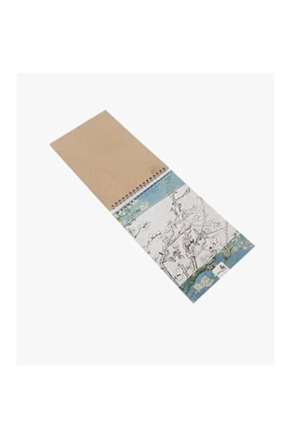 Retronote Almond Blossoms, Van Gogh 1890, A4 Eskiz Defter II, Çizgisiz, 50 Sayfa, 100 gram, Beyaz