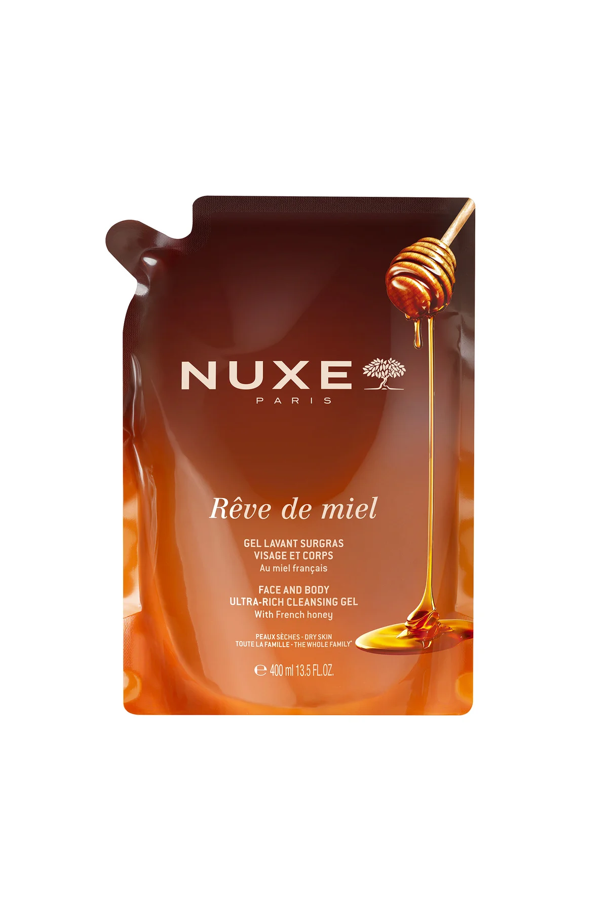 Reve de Miel Yüz ve Vücut Temizleme Jeli (Eco & Refill) 400 ML - Görsel 2