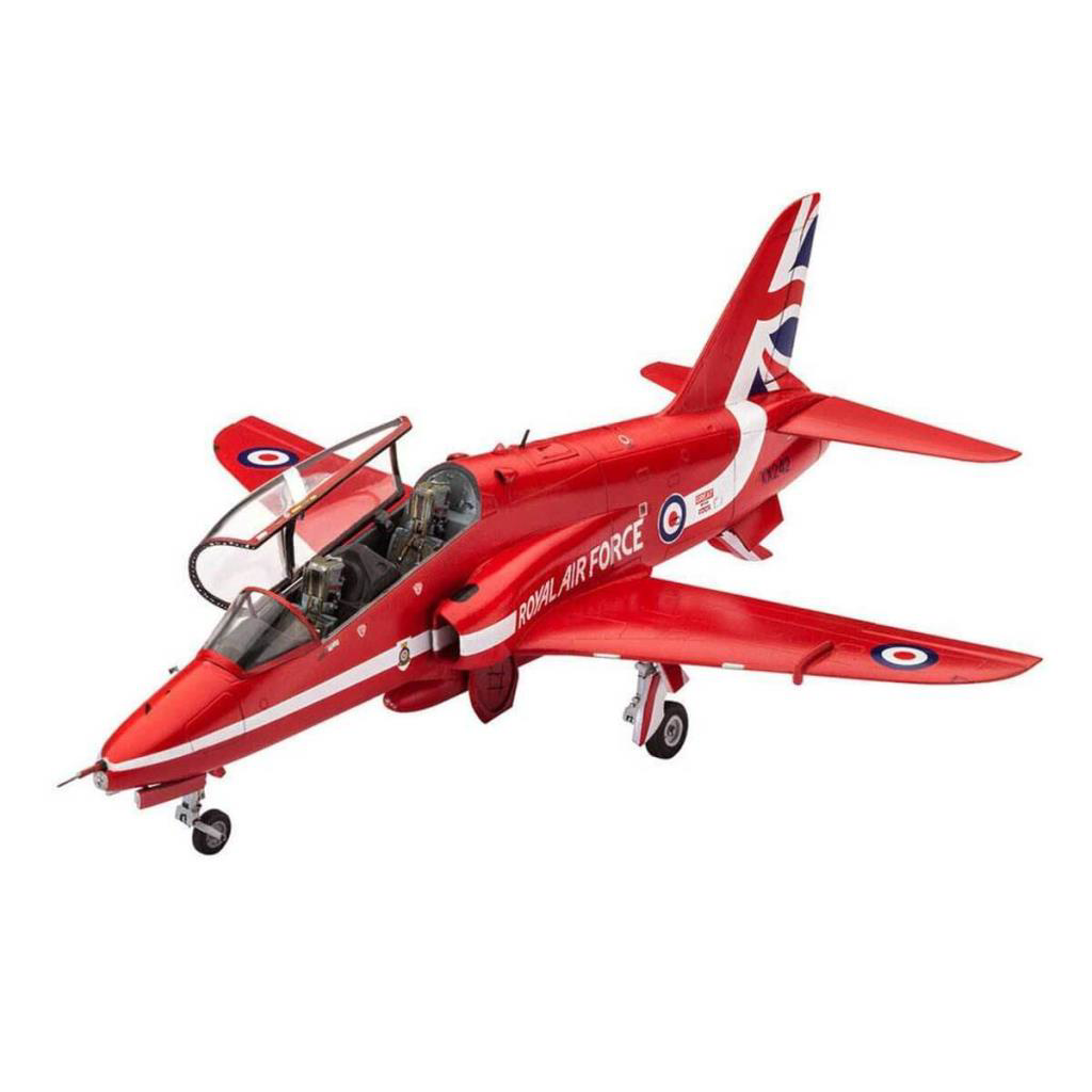 Revell 1:72 BAe Hawk T.1 Red Arrows Model Seti 64921 Revell 1:72 BAe Hawk T.1 Red Arrows Model Seti 64921