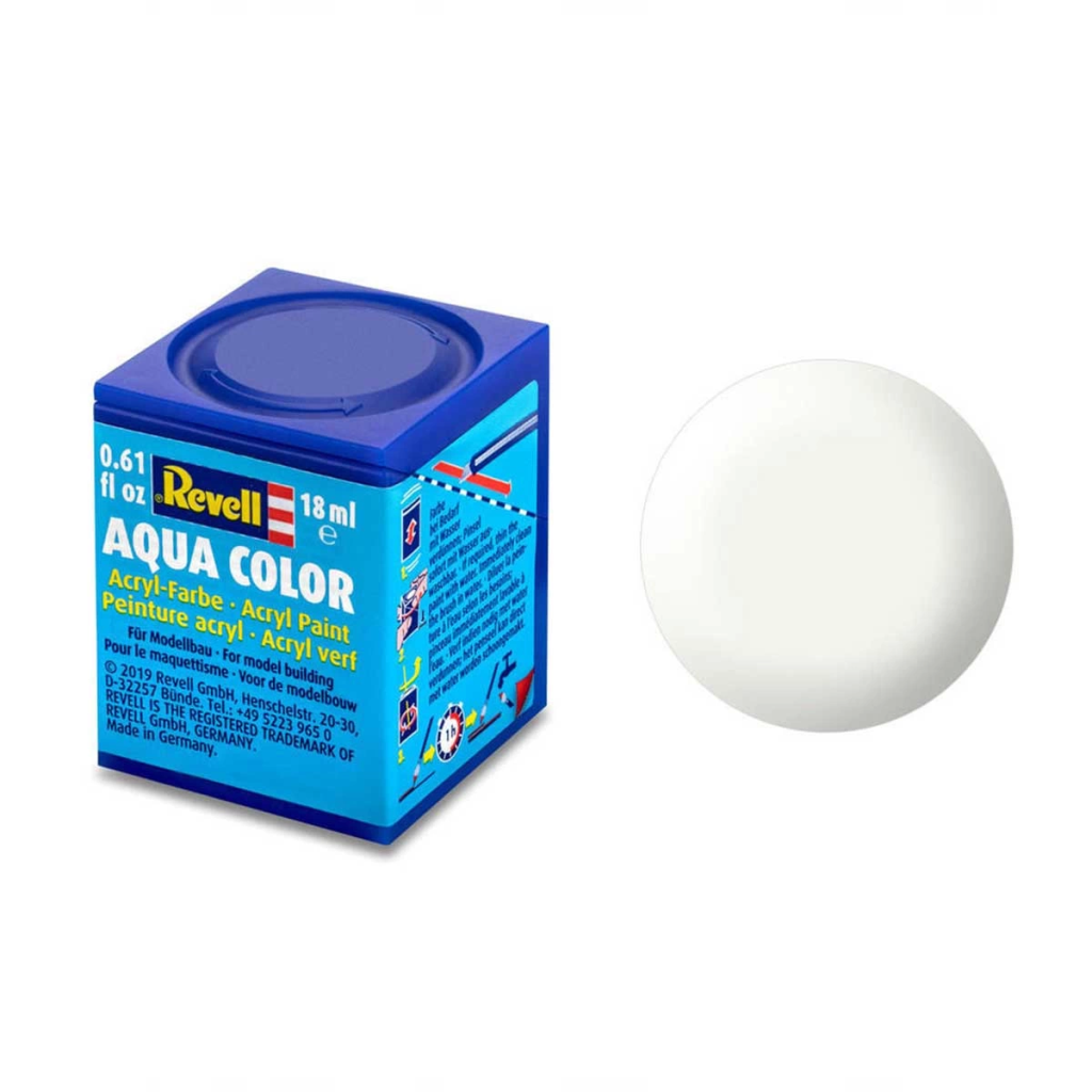 Revell 301 - Aqua Color White - Acrylic Boya- 18 ml Revell 301 - Aqua Color White - Acrylic Boya- 18 ml