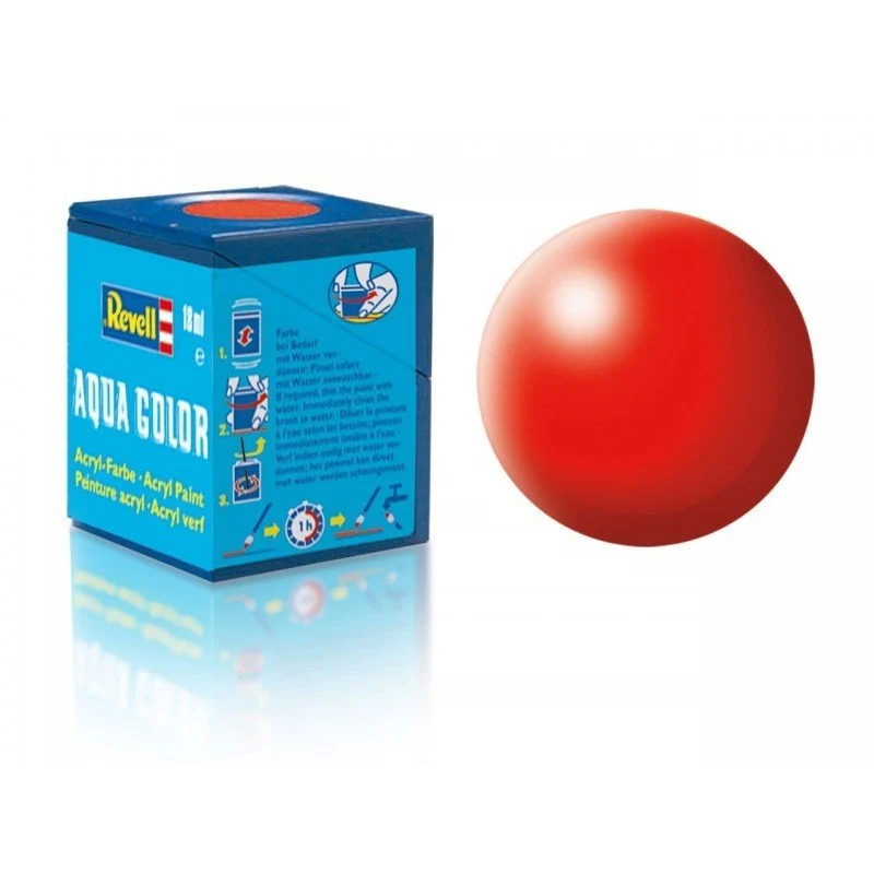 Revell 332 - Aqua Color Luminous Red - Silk Boya - 18 ml Revell 332 - Aqua Color Luminous Red - Silk Boya - 18 ml