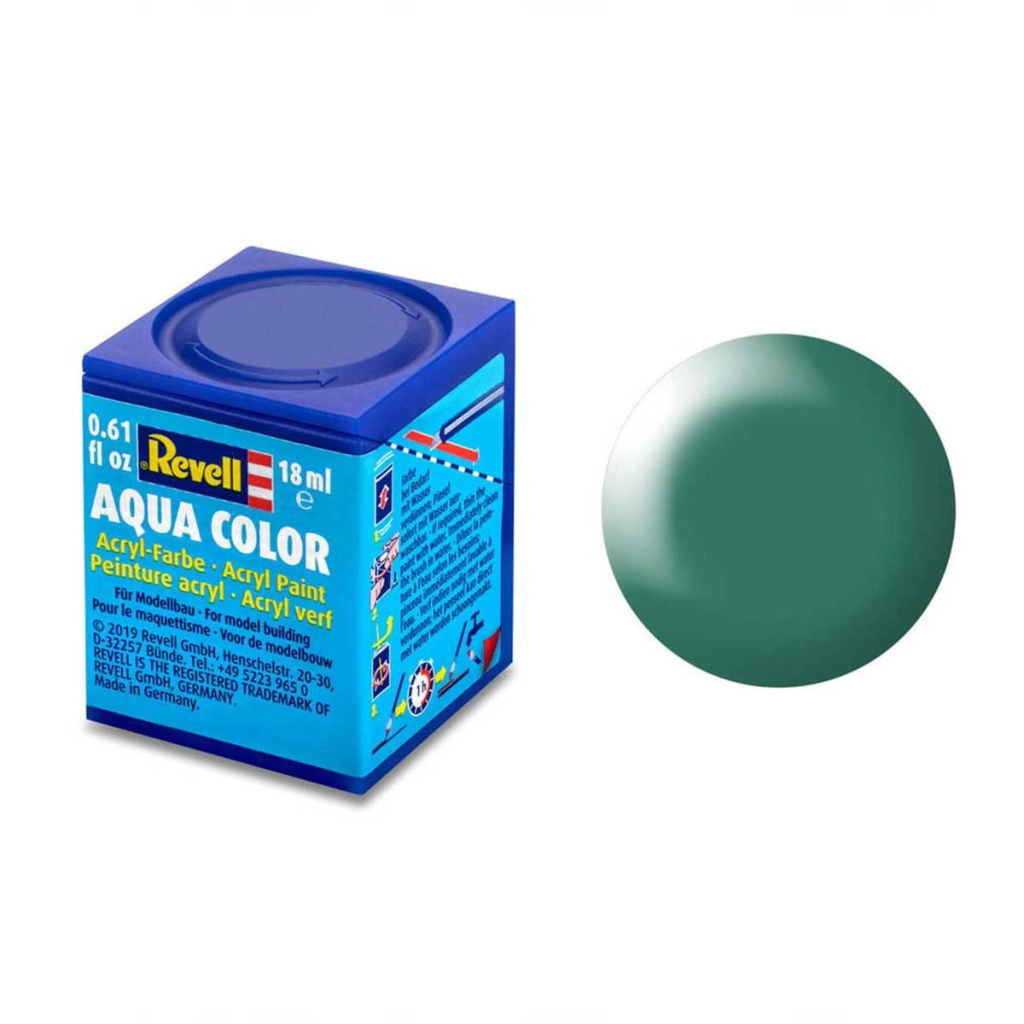 Revell 365 - Aqua Color Patina Green Silk - Acrylic Boya- 18 ml Revell 365 - Aqua Color Patina Green Silk - Acrylic Boya- 18 ml