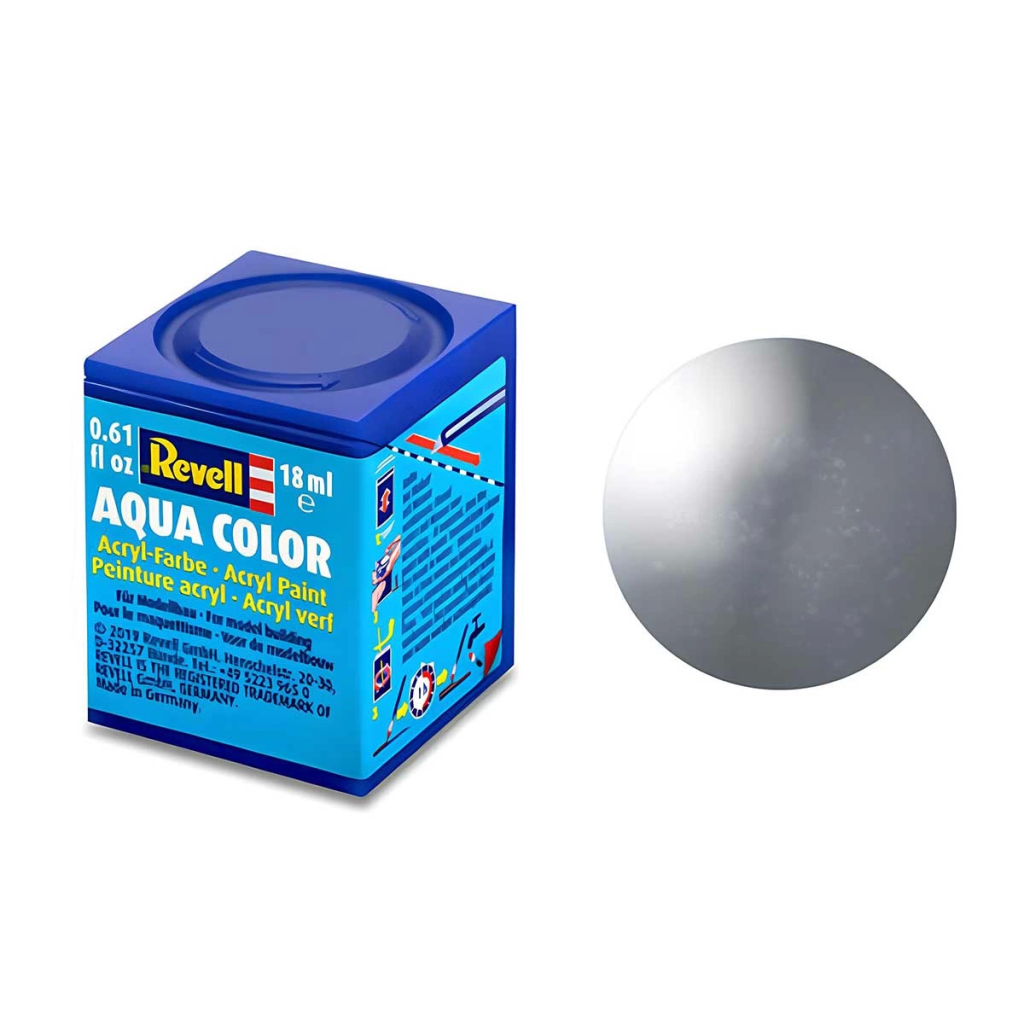 Revell 91 - Aqua Color Steel Gray Metal - Acrylic Boya- 18 ml Revell 91 - Aqua Color Steel Gray Metal - Acrylic Boya- 18 ml