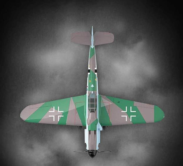 Revell  Model Set 63653 Messerschmitt Bf109g-6