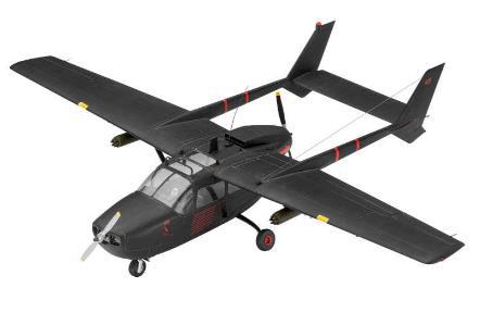REVELL MODEL SET 63819 O-2A SKYMASTER