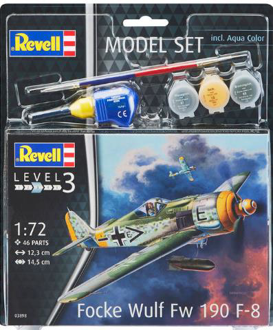 REVELL MODEL SET 63898 FOCKE WULF-12