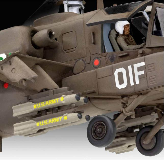 Revell  Model Set 63824 Ah-64A Apache