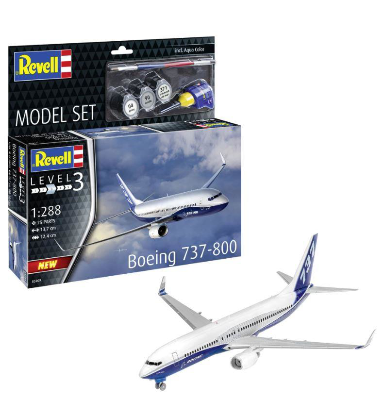 Revell  Model Set 63809 Boeing 737-800