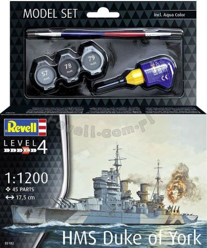 Revell  Model Set 65182 Hms Duke Of York-6