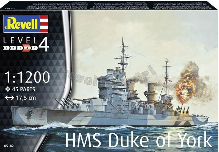 Revell  Model Set 65182 Hms Duke Of York-6