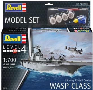 Revell  Model Set 65178 Assault Carrier Uss