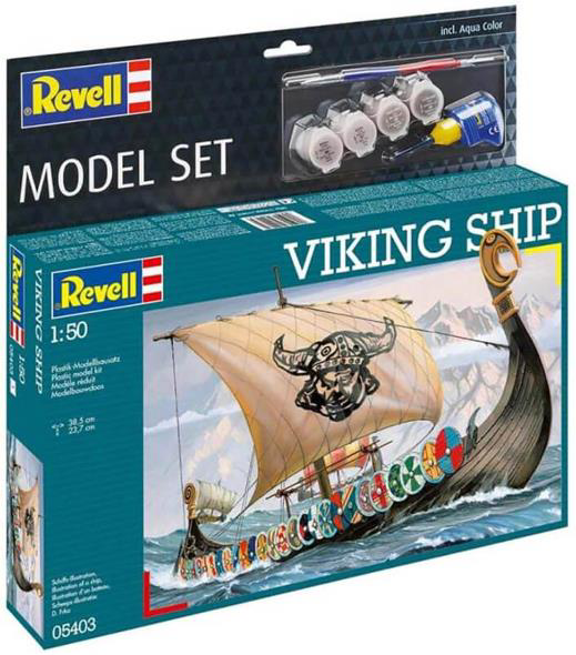REVELL MODEL SET 65403 VIKING SHIP