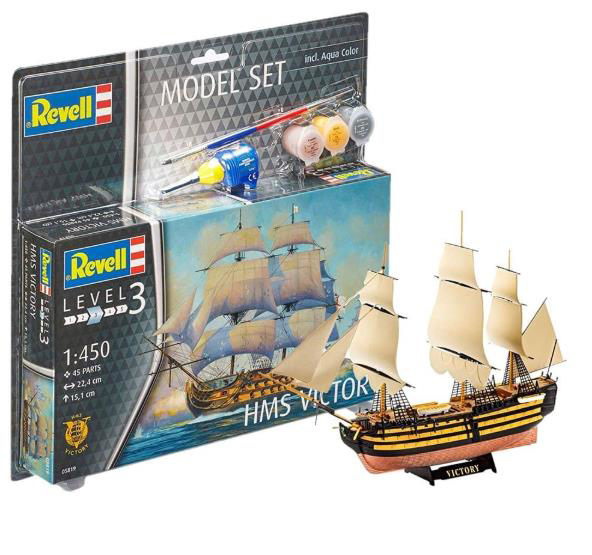 REVELL MODEL SET 65819 HMS VICTORY -12