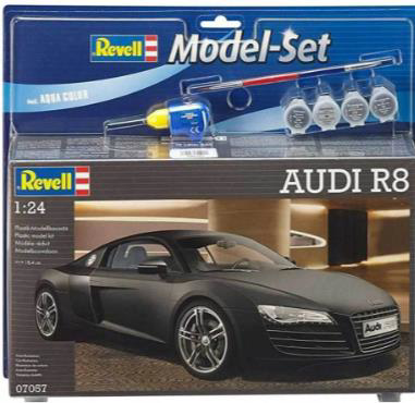 REVELL MODEL SET 67057 AUDI R8 - 12