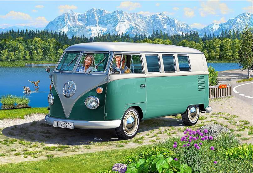 Revell  Model Set 67675 Vw T1 Bus-6