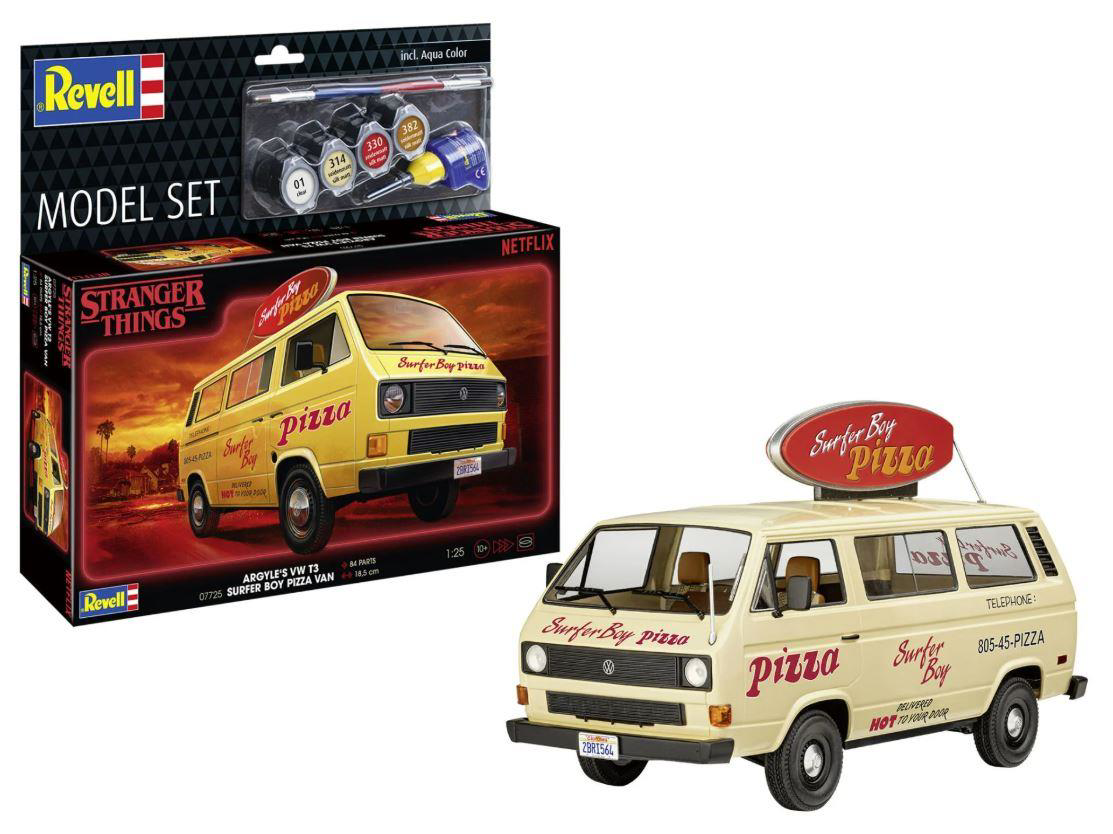 REVELL MODEL SET 67725 VW T3 BUS STRANGER THINGS