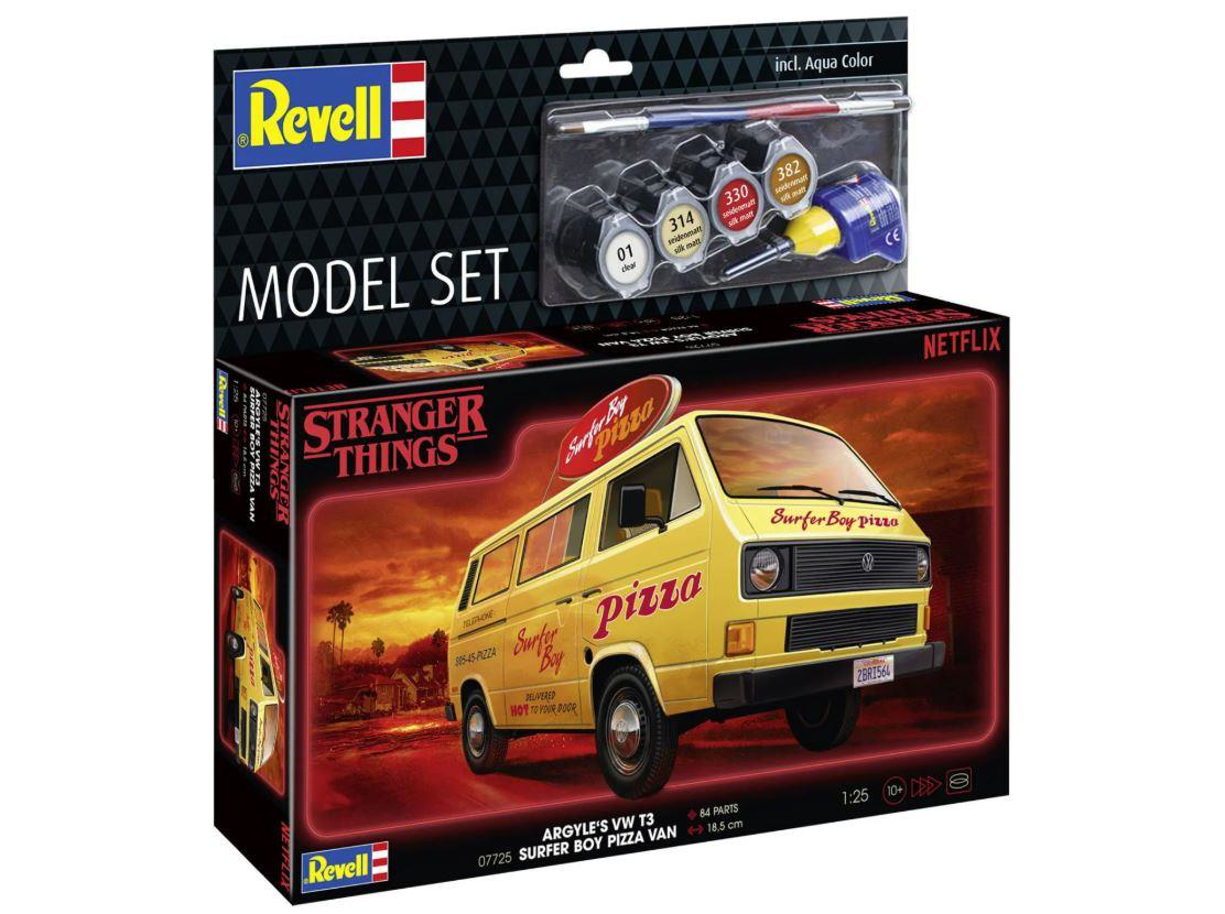 REVELL MODEL SET 67725 VW T3 BUS STRANGER THINGS