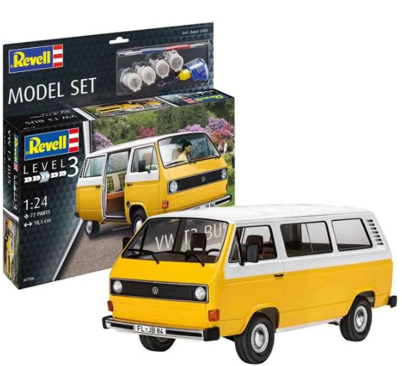 Revell  Model Set 67706 Vw T3 Bus-6
