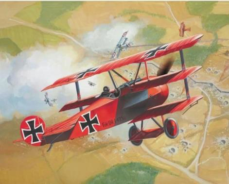 Revell  Model Sets 64116 Fokker Dr.1 Triplane