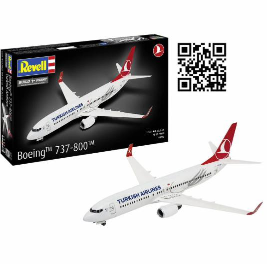 REVELL PLANES 03772 THY BOEING 737-800-12