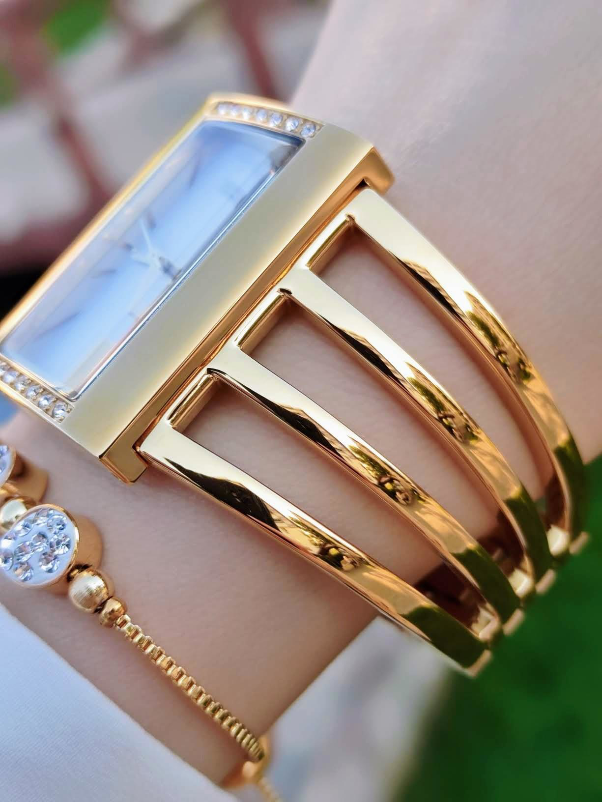 Revello Çelik Swarovski Taşlı Özel Altın Kaplama Elite Modeli 30 