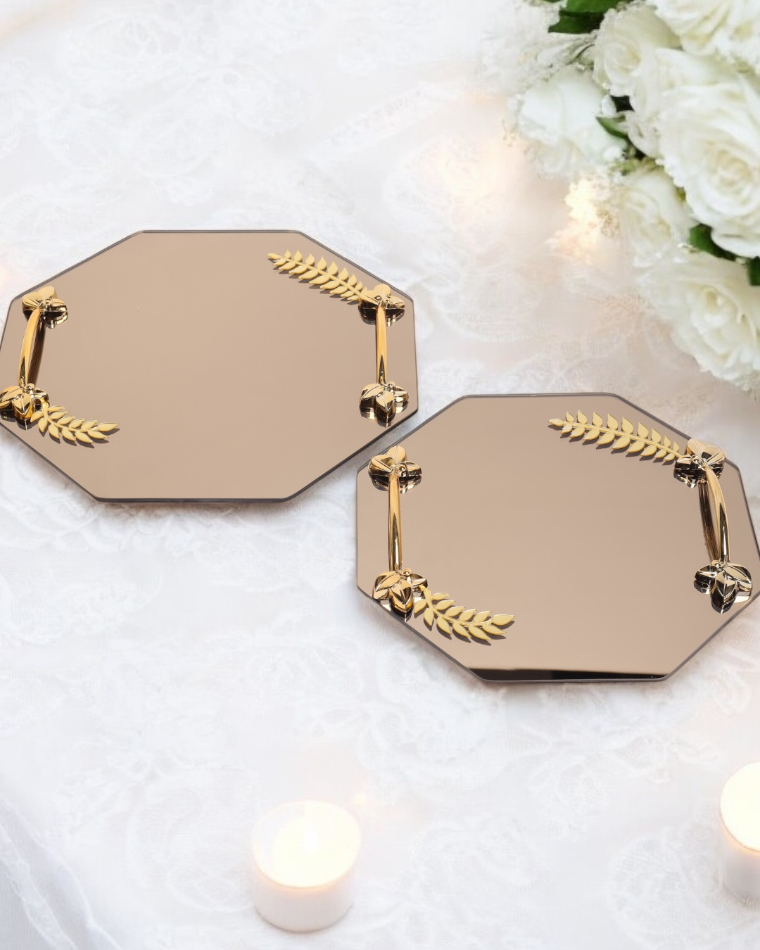 Cyzhome Reverie Dekoratif Söz Nişan Tepsisi Cyzhome Reverie Dekoratif Söz Nişan Tepsisi