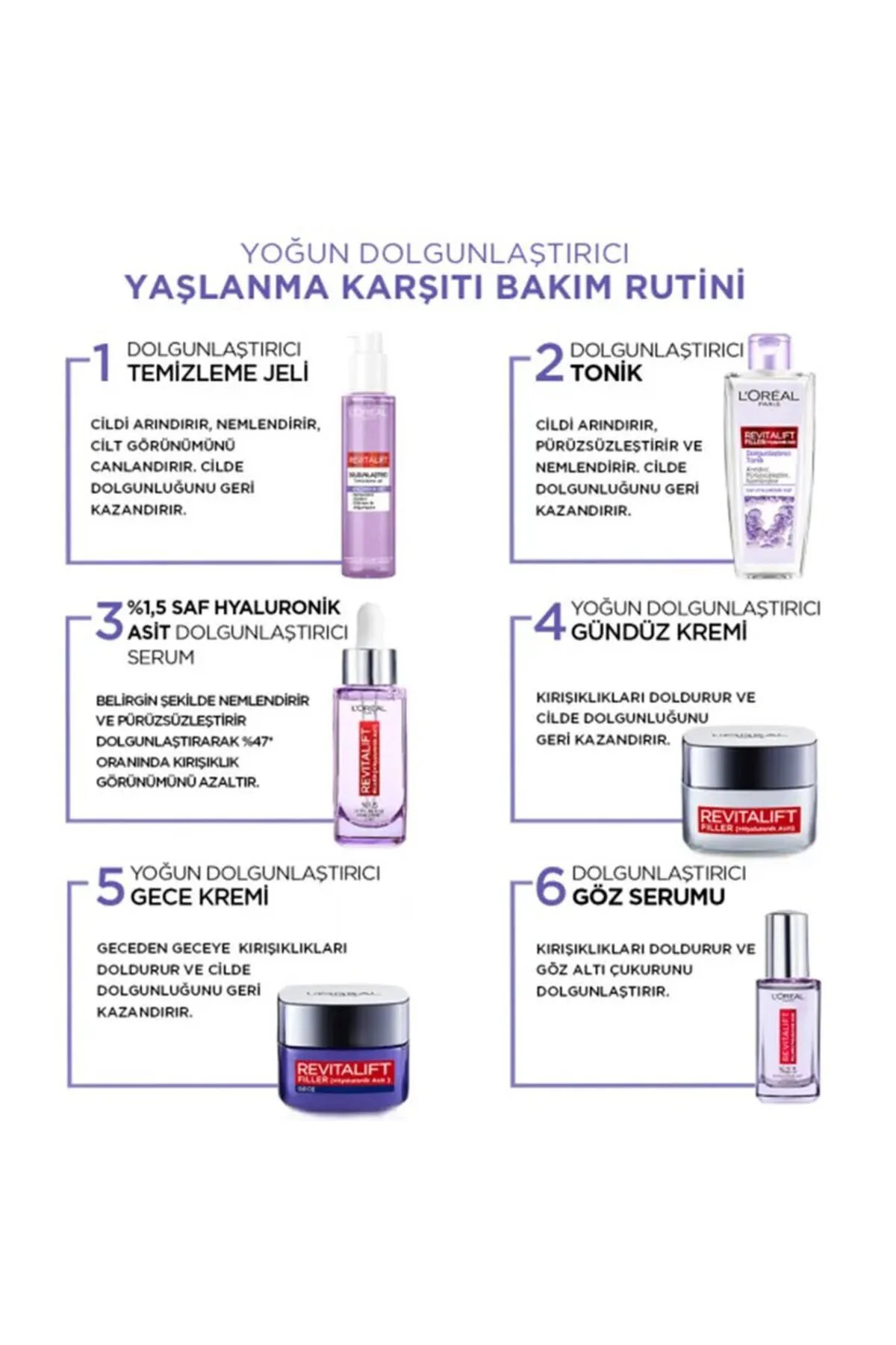Revitalift Dolgunlaştırıcı Temizleme Jeli 150 ml Revitalift Dolgunlaştırıcı Temizleme Jeli 150 ml