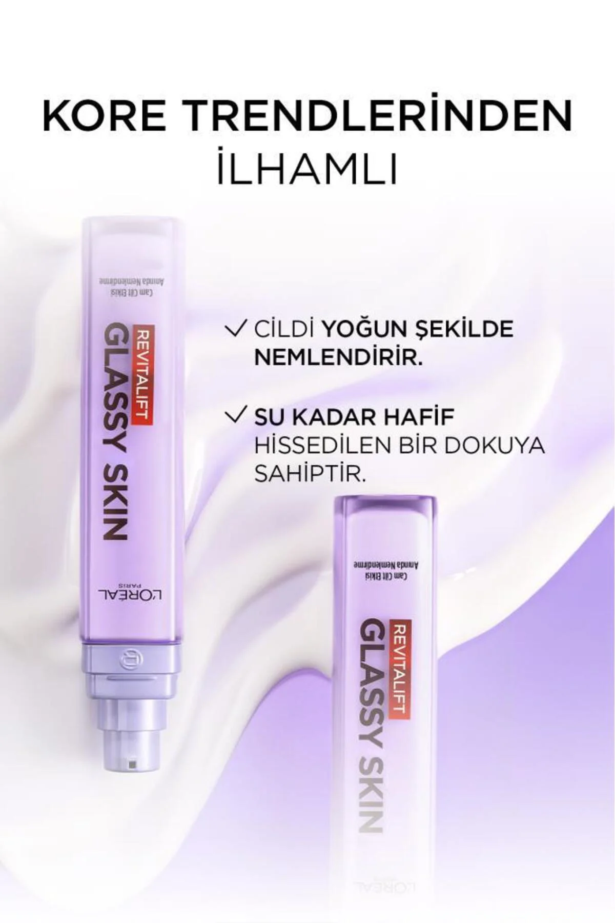 Revitalift Filler Glassy Skin Cam Cilt Görünümü Veren Krem 50 ml + Göz Serumu 20 ml Set Revitalift Filler Glassy Skin Cam Cilt Görünümü Veren Krem 50 ml + Göz Serumu 20 ml Set