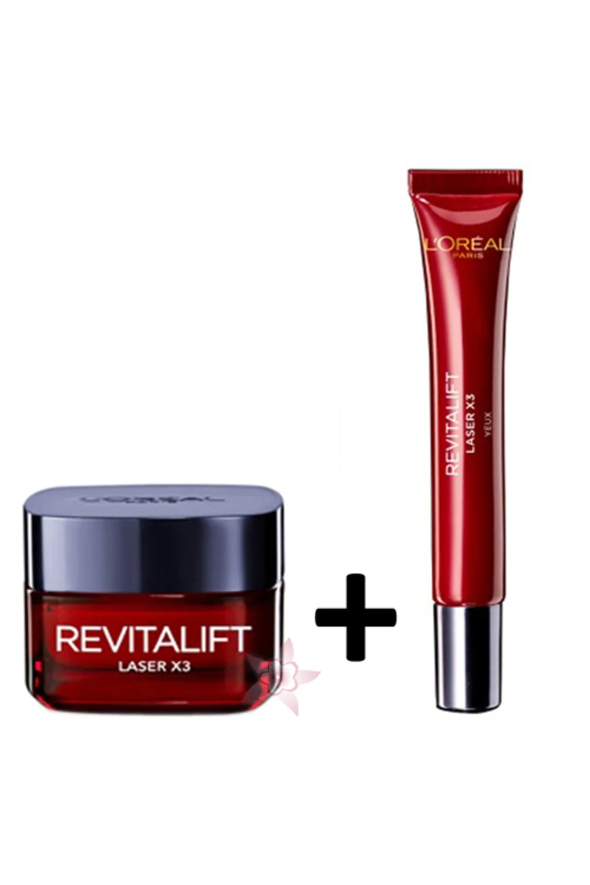 Revitalift Lazer X3 Gündüz Kremi 50 ml + Revitalift Lazer X3 Göz Kremi 15 ml Revitalift Lazer X3 Gündüz Kremi 50 ml + Revitalift Lazer X3 Göz Kremi 15 ml