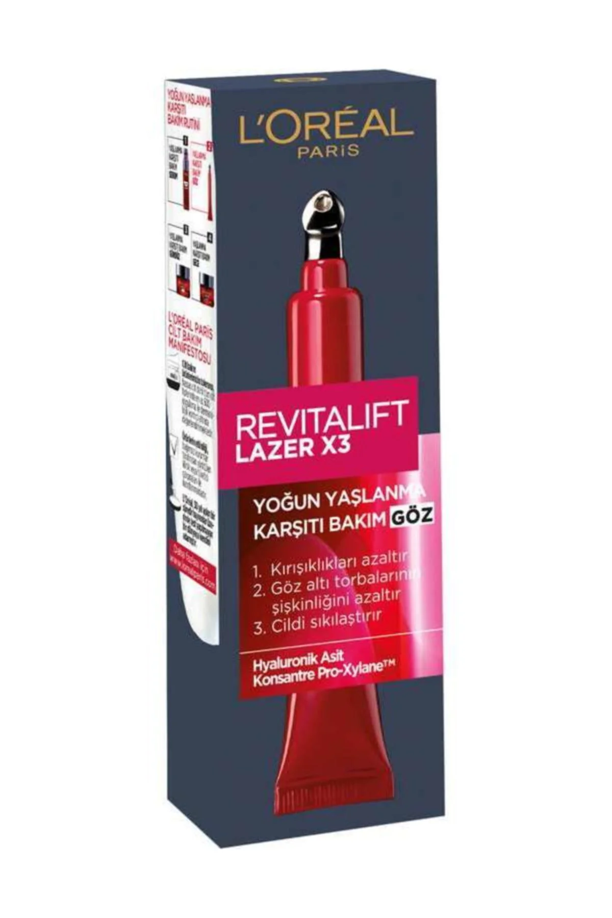 Revitalift Lazer X3 Yoğun Bakım Yaşlanma Karşıtı Göz Kremi 15 Ml