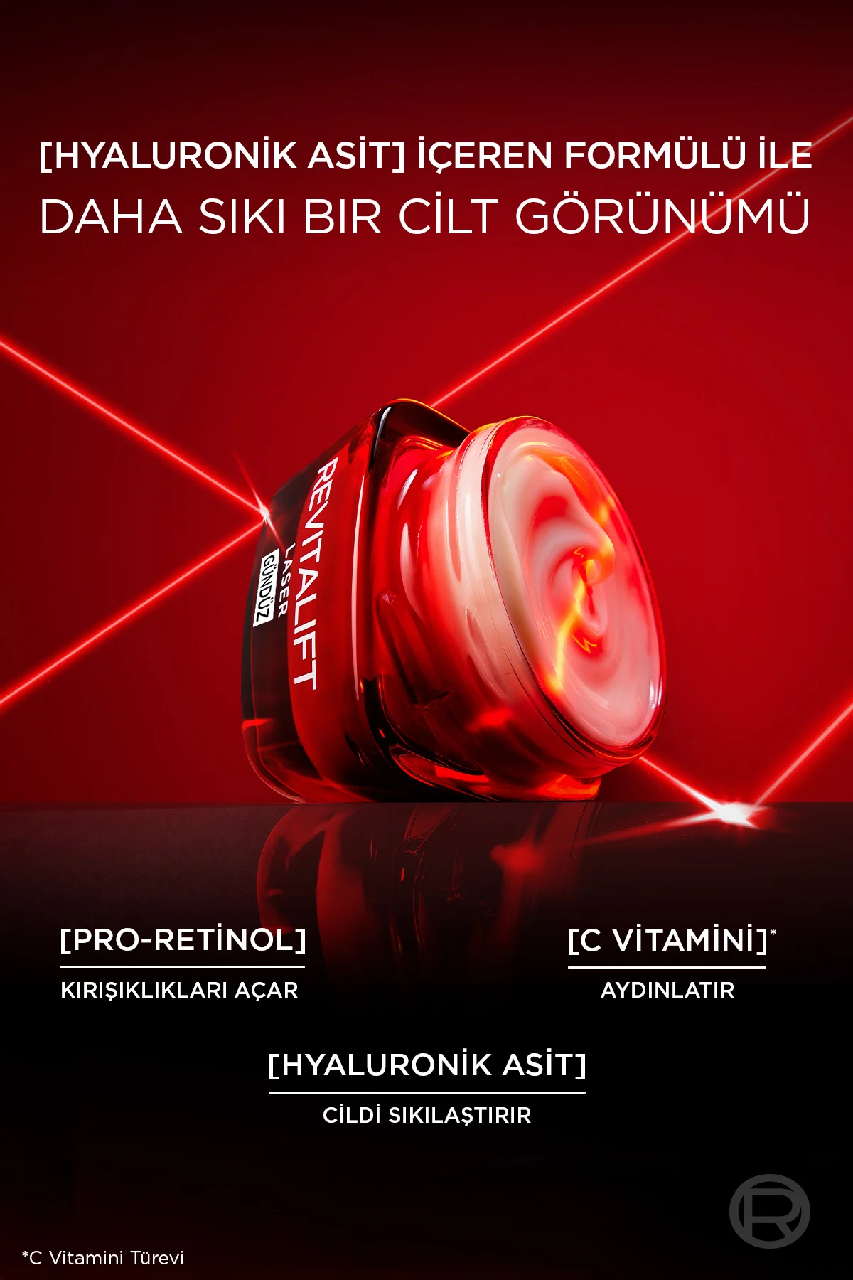 Revitalift Lazer Yoğun Yaşlanma Karşıtı Nemlendirici Gündüz Yüz Bakım Kremi 50ml Revitalift Lazer Yoğun Yaşlanma Karşıtı Nemlendirici Gündüz Yüz Bakım Kremi 50ml