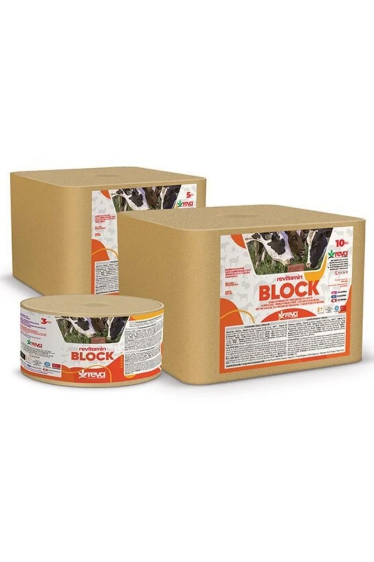Revitamin Block 3KG Vitaminli Yalama Taşı ( 4'LÜ PAKET )