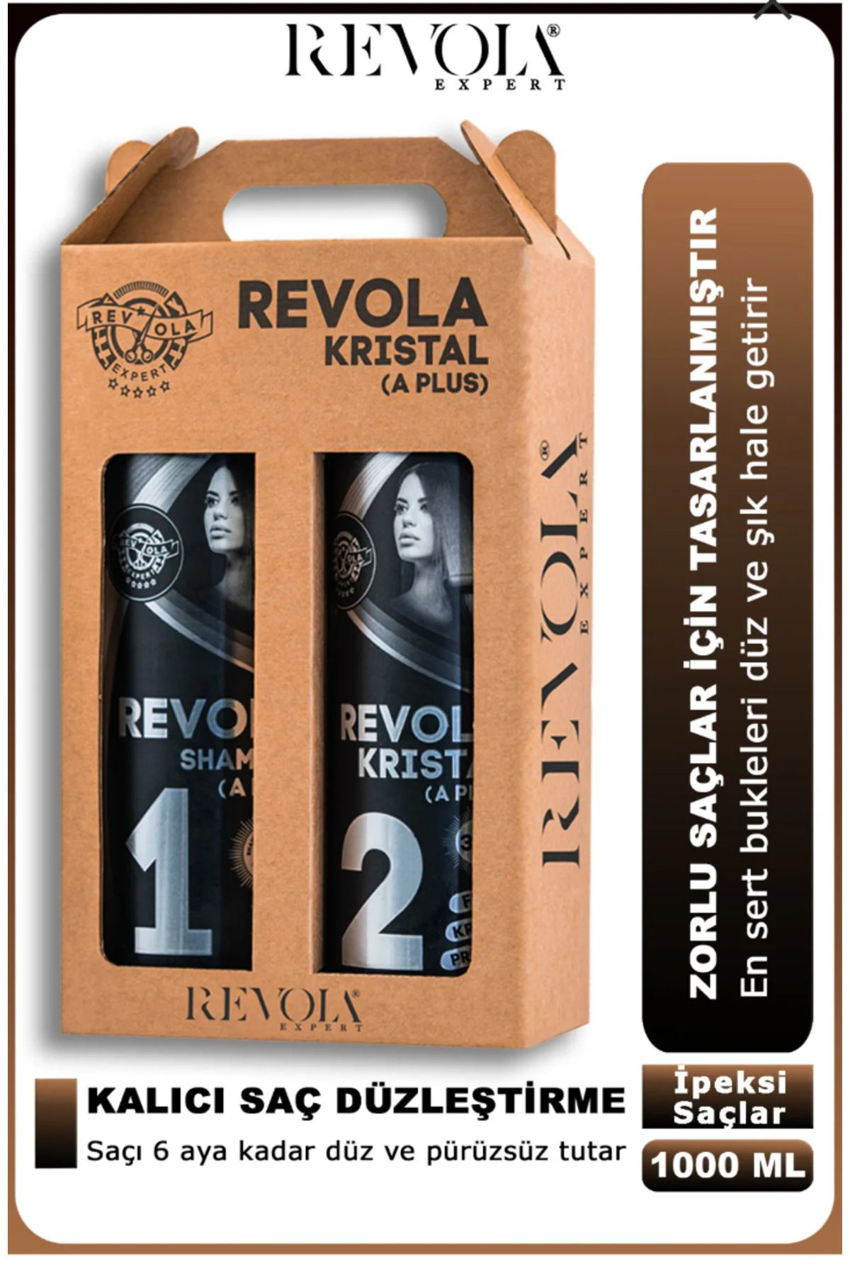 Revaih Revola Keratin Set 1000Ml Kalici Fön Brezilya Fön