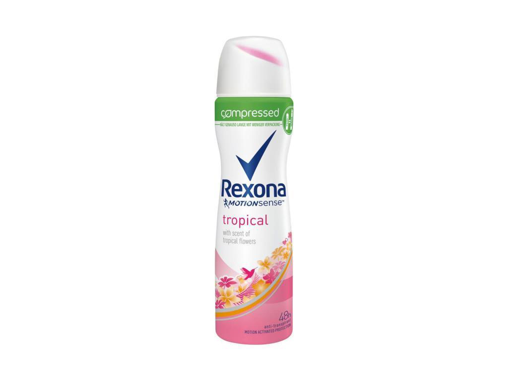 Rexona Deo 75 ml Tropical Compressed Rexona Deo 75 ml Tropical Compressed