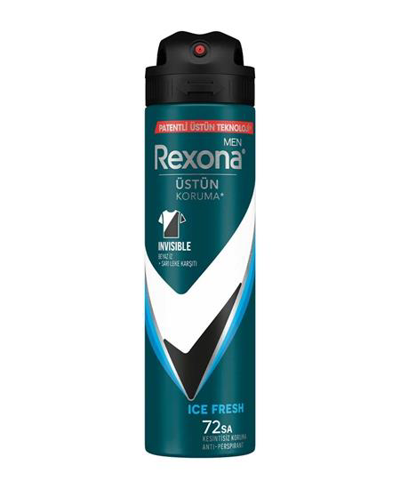 Rexona Men Deo 150 ml Invisible Ice Fresh 72 Saat Kesintisiz Koru