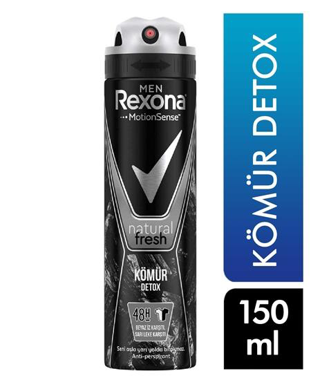 Rexona Men Deo 150 ml Natural Fresh Kömür Detox