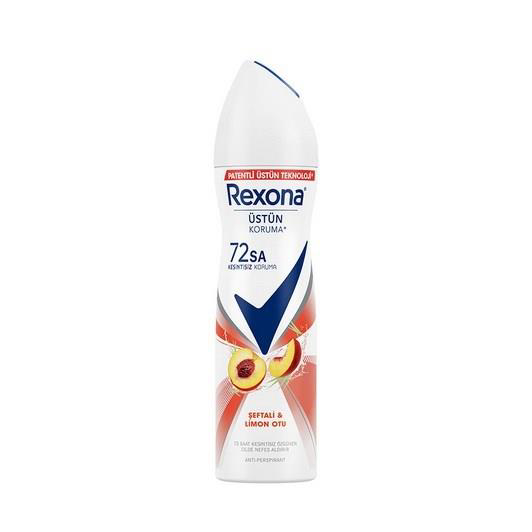 Rexona  Women Deo 150 Ml Şeftali & Limon Otu Üstün Koruma 72 Saat