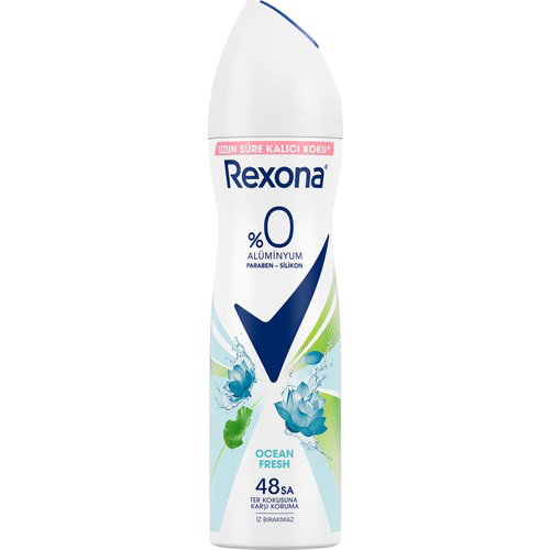 Rexona Women Deo 150 ml Ocean Fresh 0% Alüminyum 48 Saat