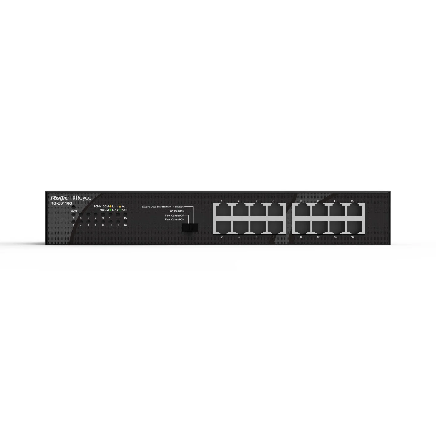 REYEE RG-ES116G-L 16 PORT 10/100/1000 YONETILEMEZ RACK MOUNT SWITCH METAL KASA REYEE RG-ES116G-L 16 PORT 10/100/1000 YONETILEMEZ RACK MOUNT SWITCH METAL KASA