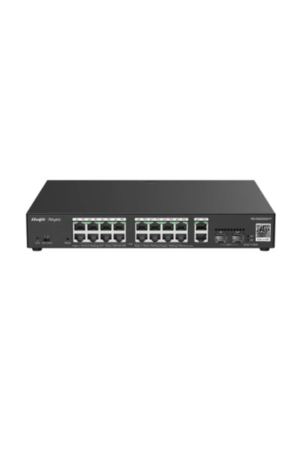 REYEE RG-ES220GS-LP 20Port, 16 Port Gigabit PoE, 130W, 2 Port Gİgabit Uplink, 2 Port SFP, Co REYEE RG-ES220GS-LP 20Port, 16 Port Gigabit PoE, 130W, 2 Port Gİgabit Uplink, 2 Port SFP, Co