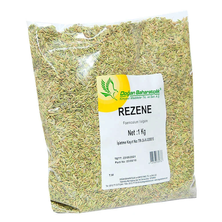 Rezene Doğal Tane Rezene u 1000 Gr Paket