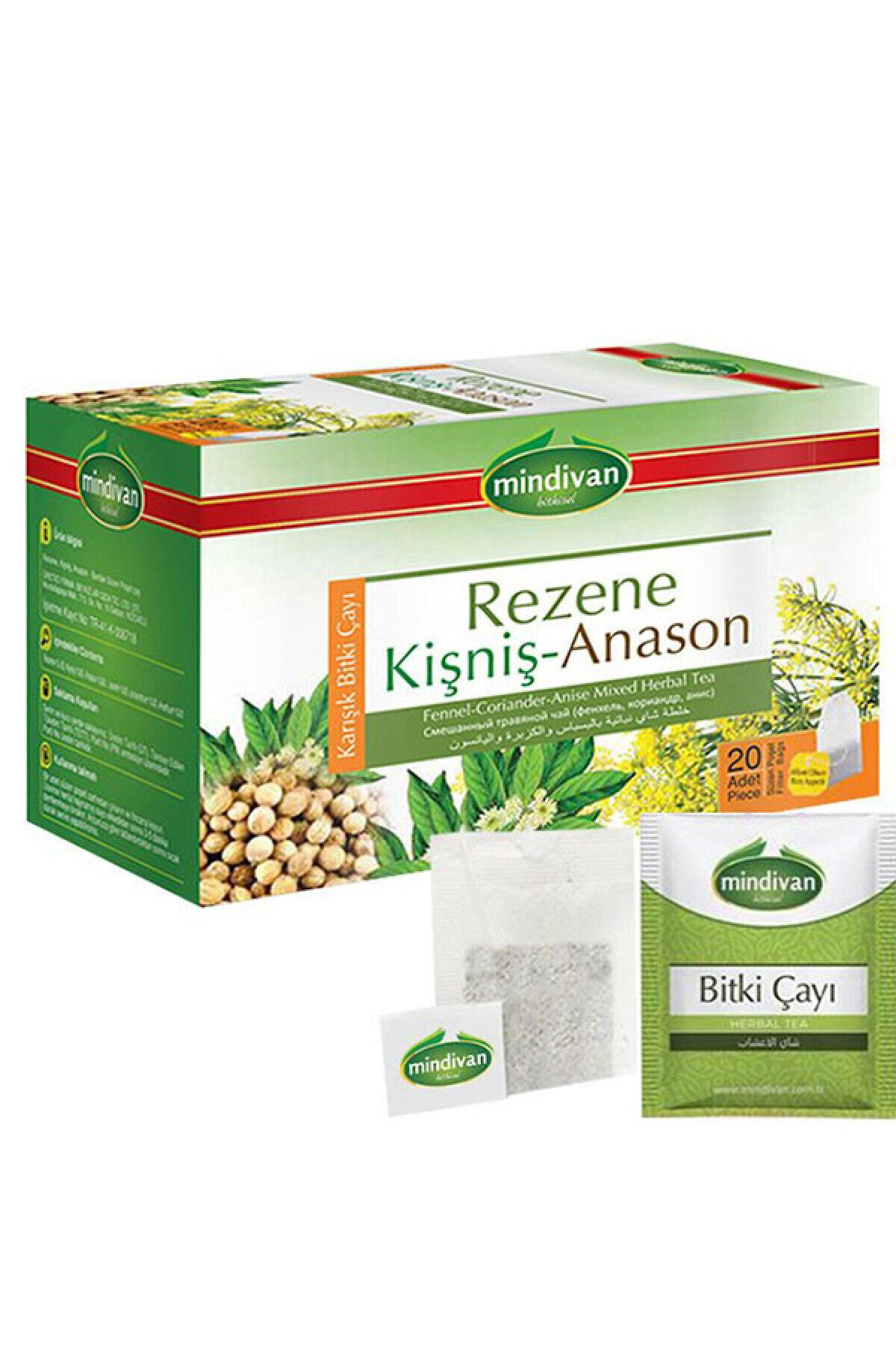 Rezene Kişniş Anason Çayı 20'li