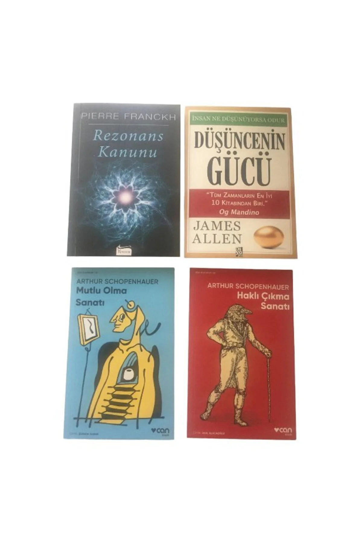 REZONANS KANUNU+DUSUNCENIN GUCU+MUTLU OLMA SANATI+HAKLI CIKMA SANATI