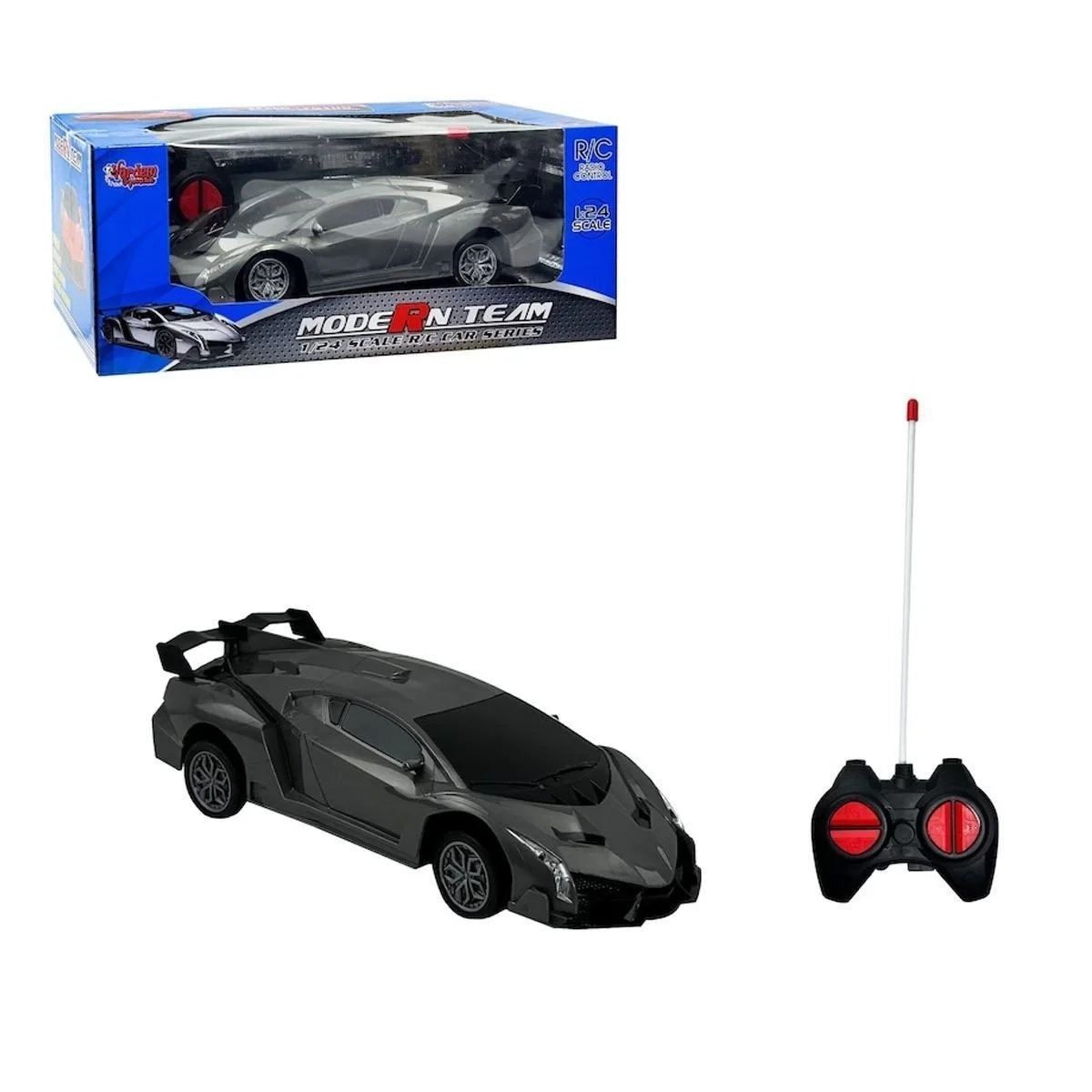 RG-1382-5-7  Kumandalı Modern Team Pilli Araba 1:24 -Eco Lounge